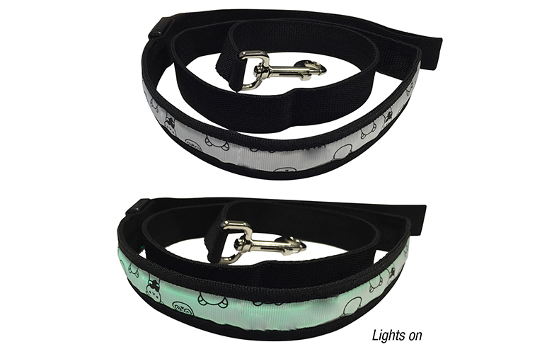 4' Light Up Dog Leash 4' Light Up Dog Leash